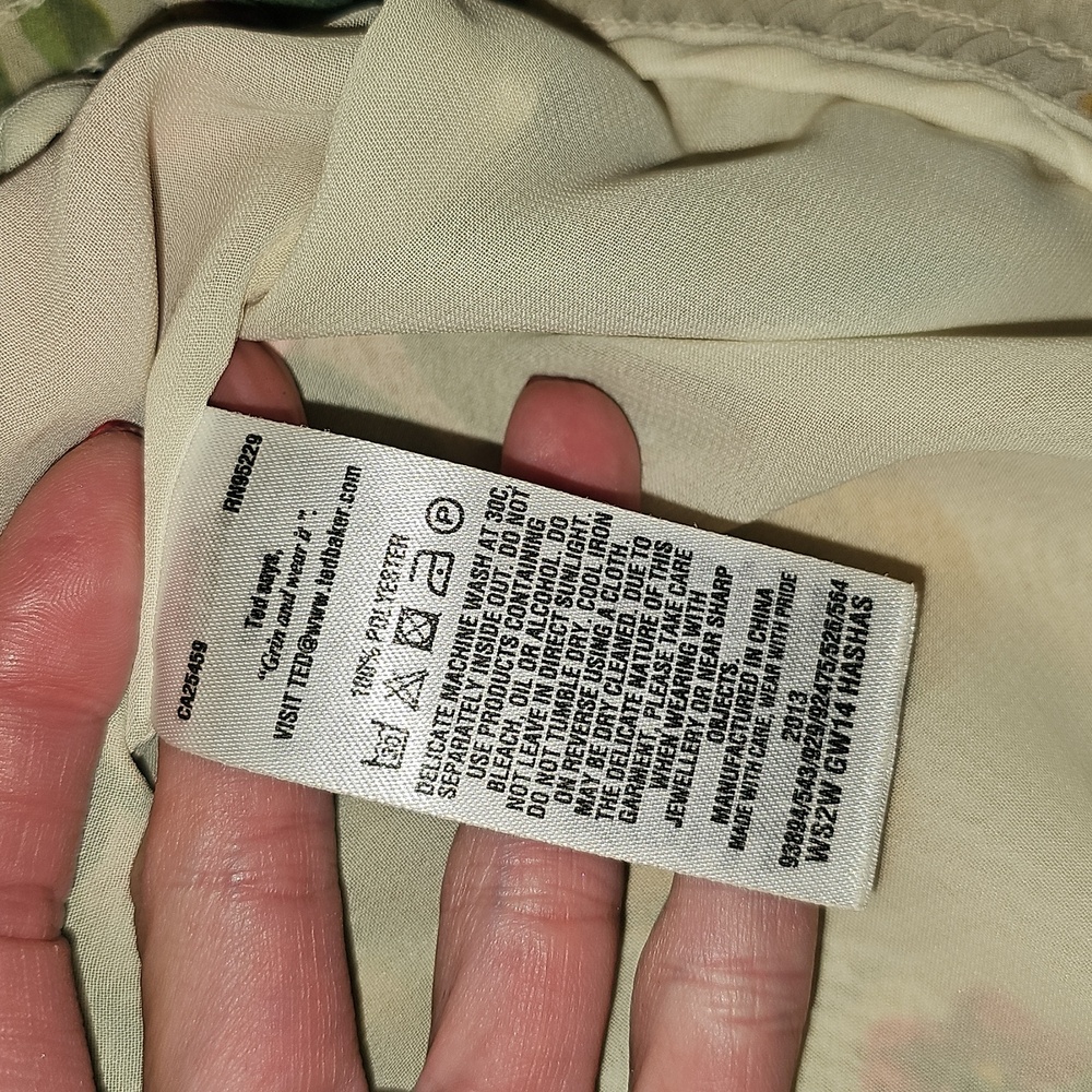 Ted Baker Multicolor Floral Blouse - Picture 6 of 7